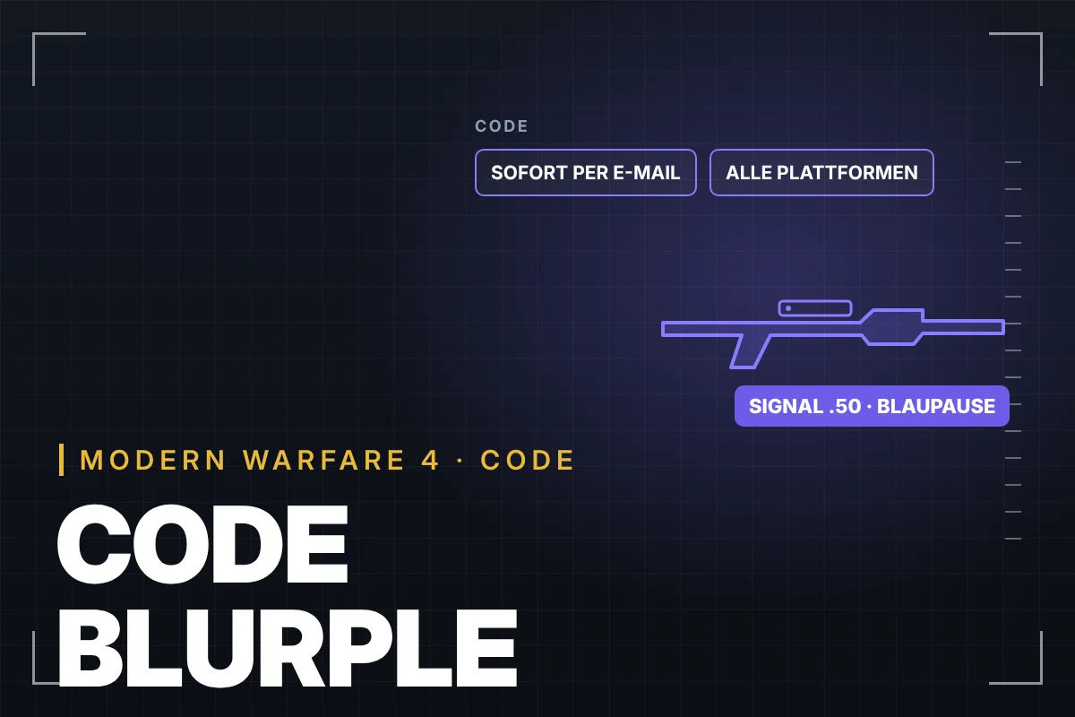 MW4 plano de arma Code Blurple