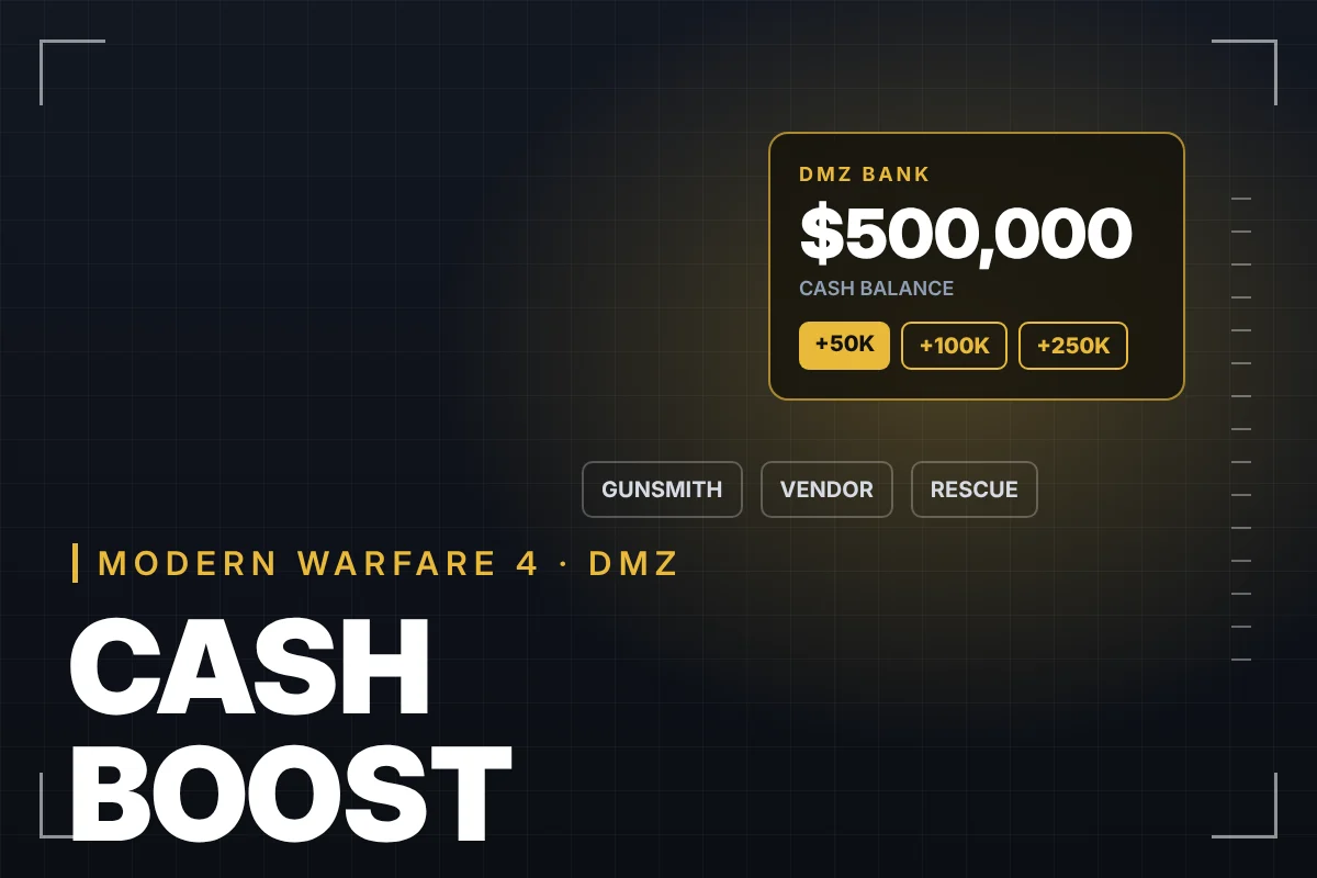 MW4 DMZ Cash Boost