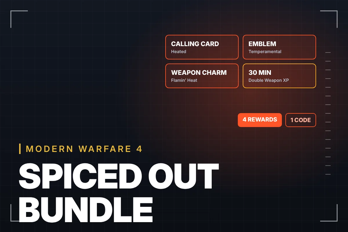 MW4 código Spiced Out Bundle