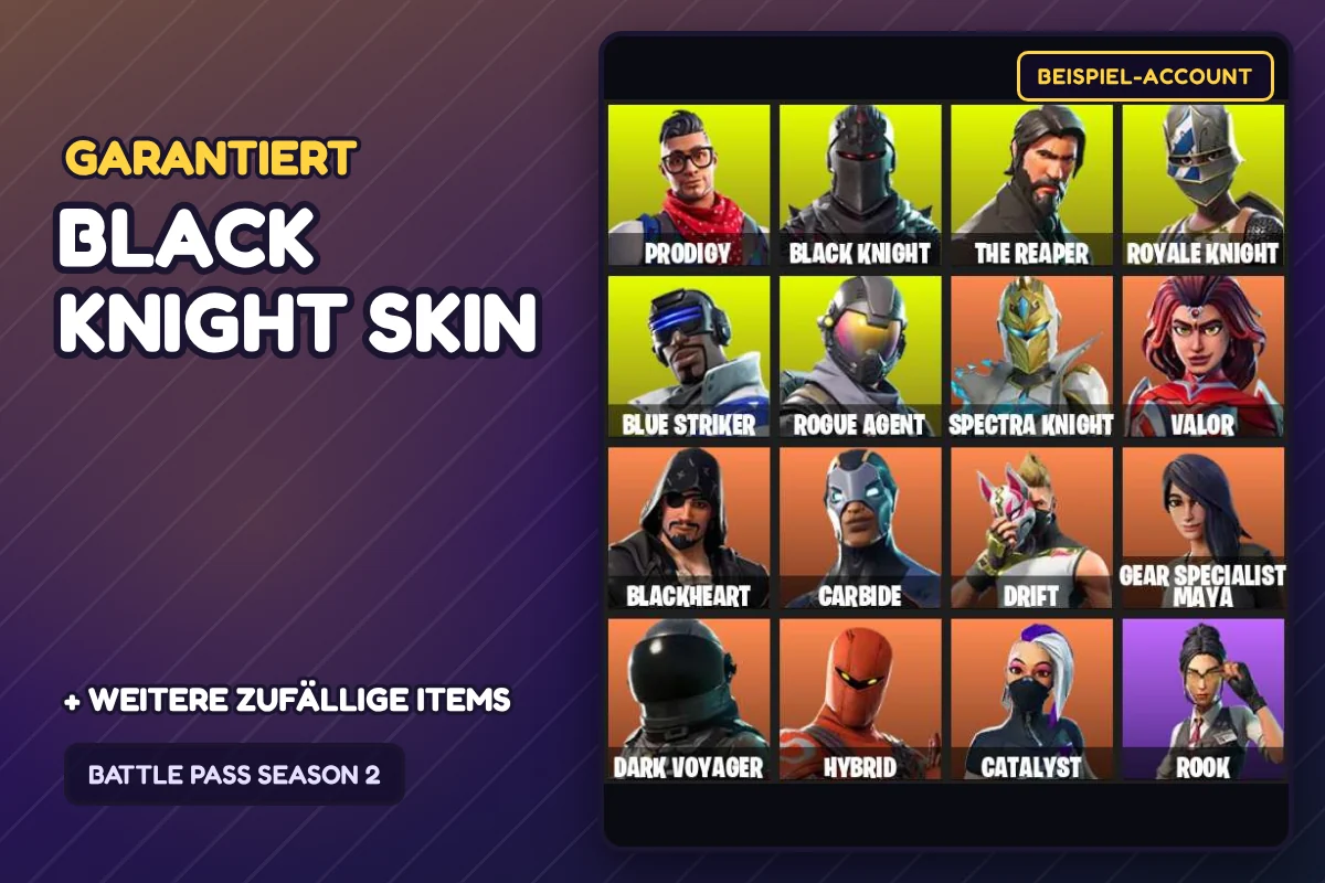 Fortnite Account - Black Knight