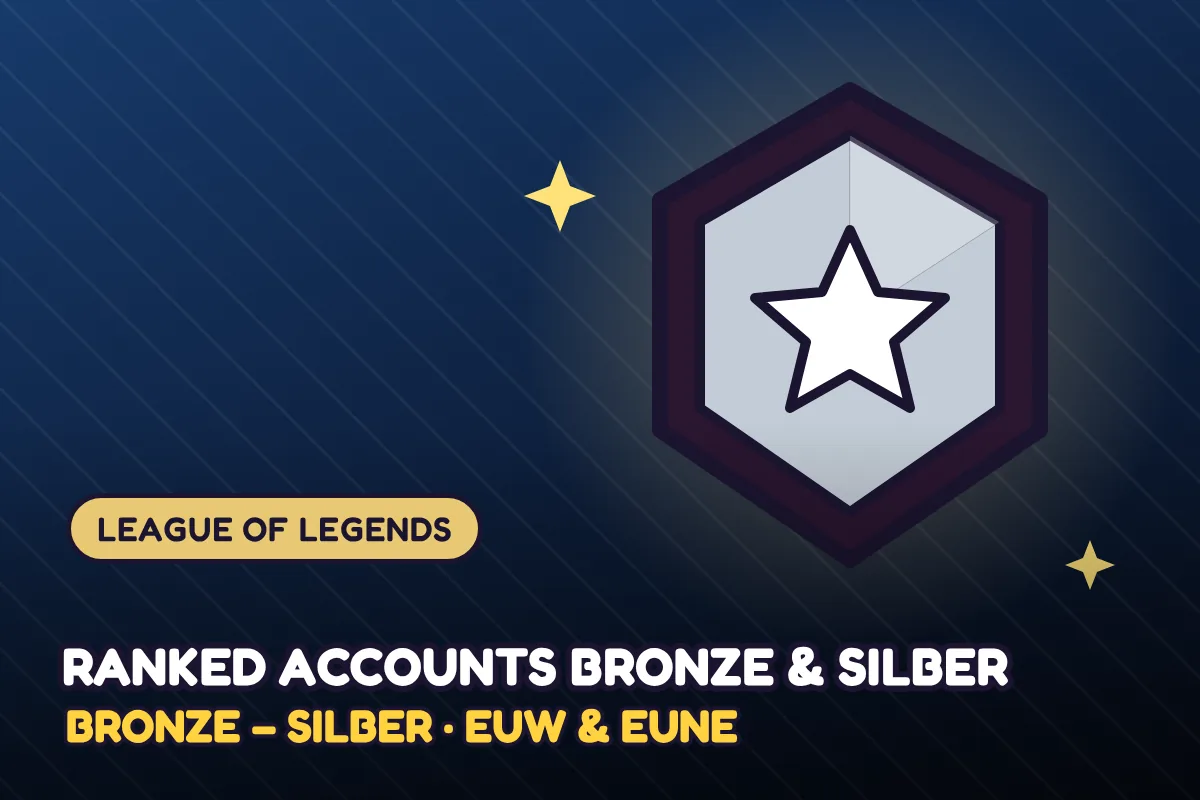 LoL Ranked Accounts Bronze & Silver