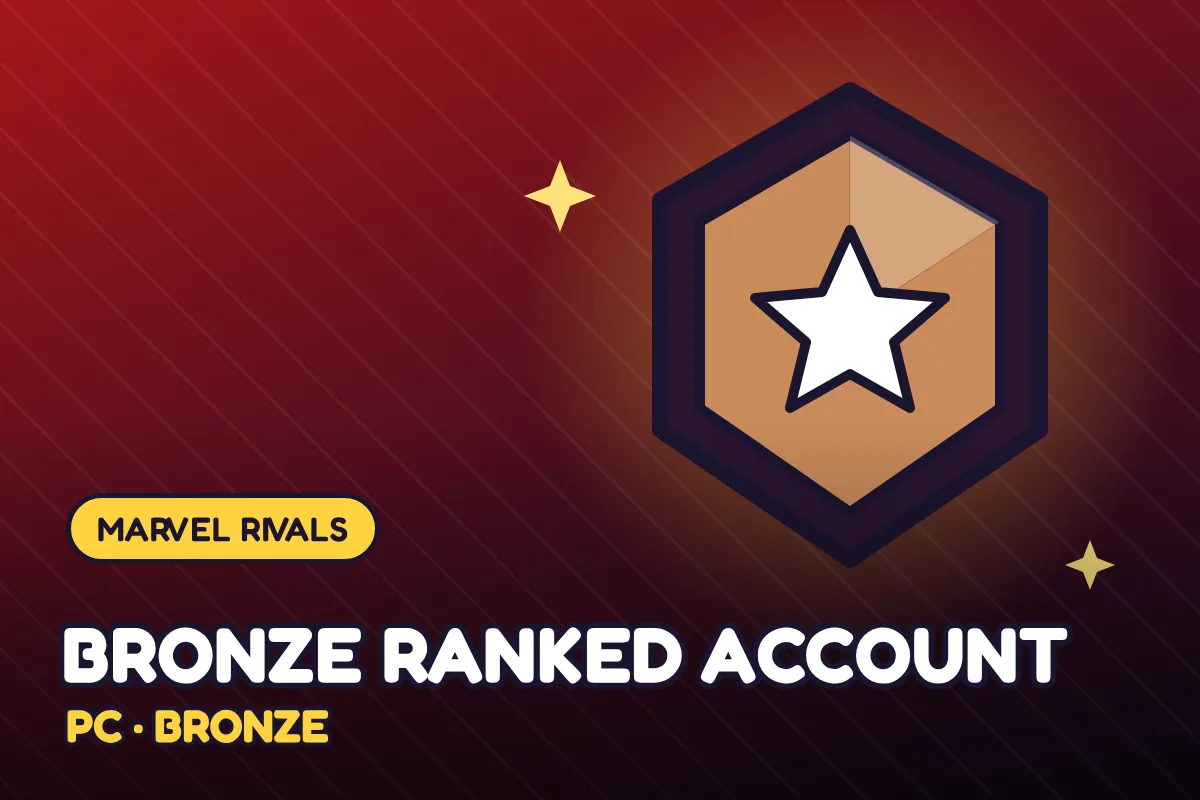 Account Marvel Rivals Bronze classificato