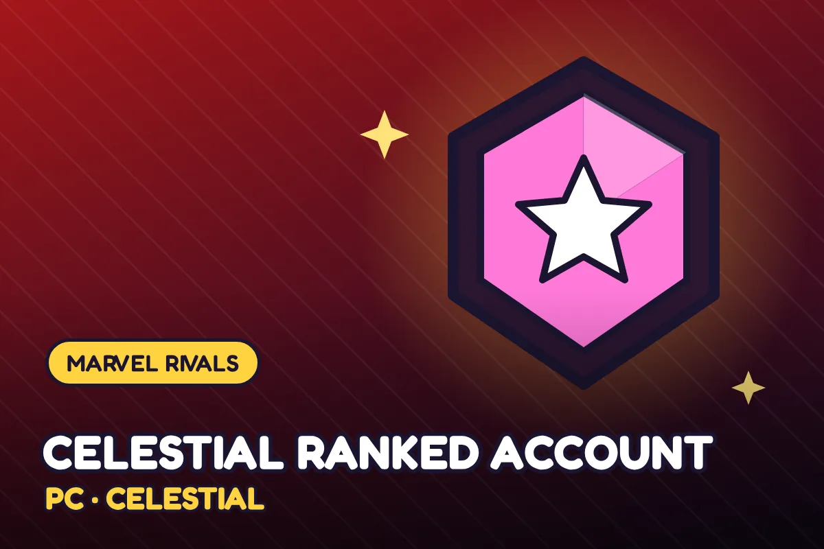 Account Marvel Rivals Celestial classificato