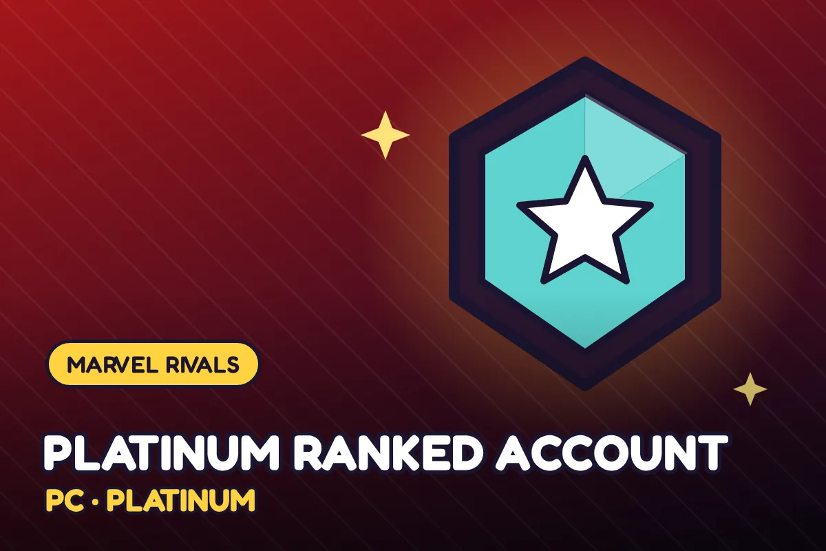 Account Marvel Rivals Platinum classificato