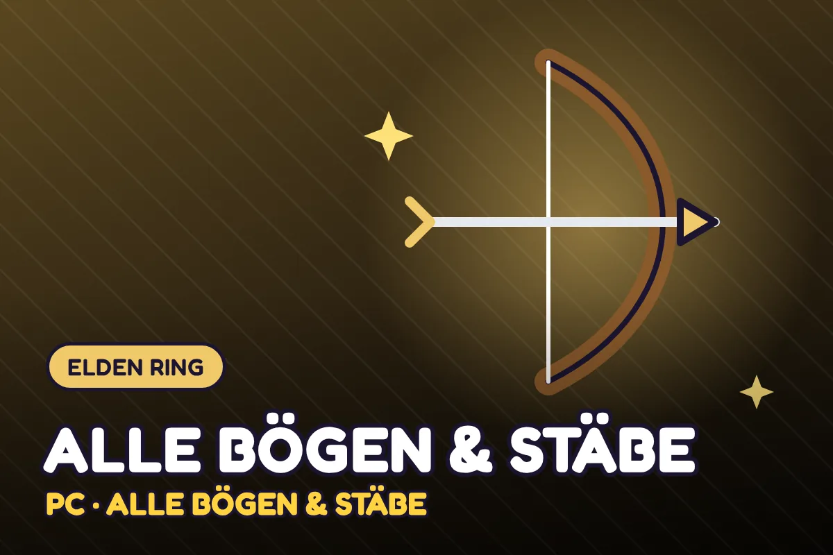Elden Ring Tous les arcs & bâtons PC
