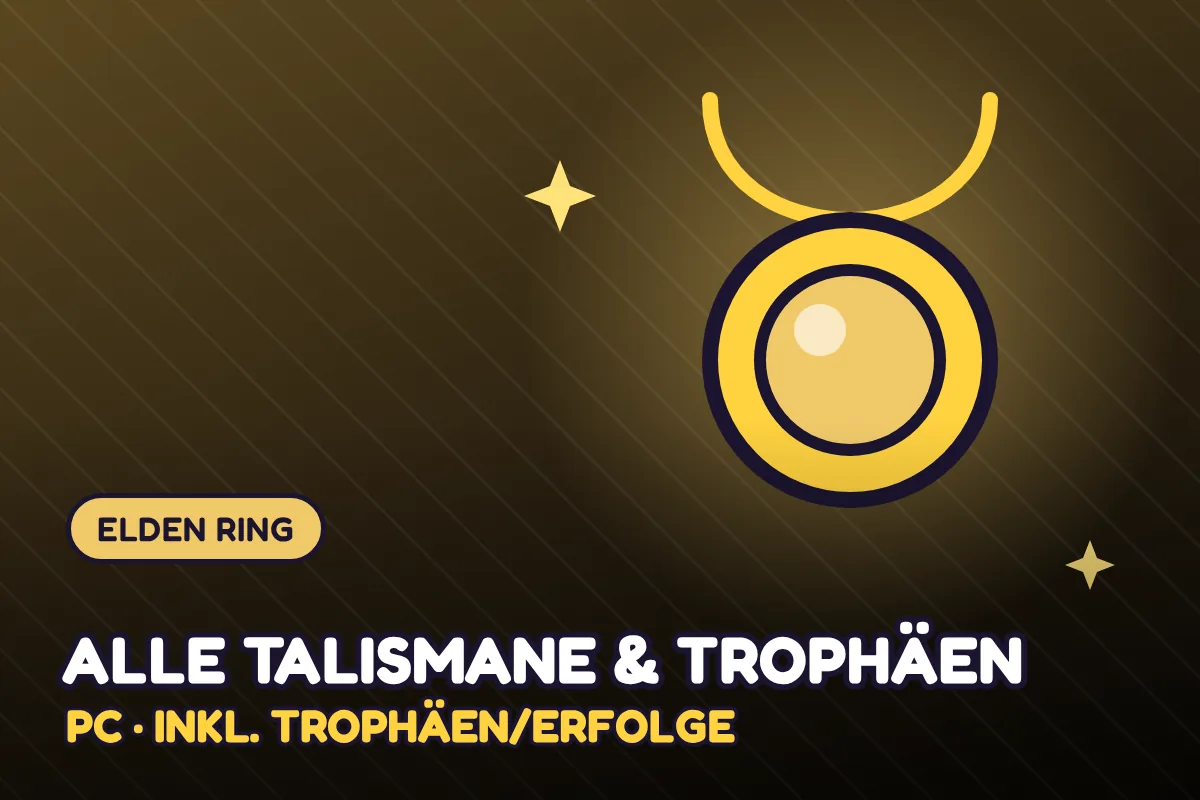 Elden Ring Tutti i talismani & trofei PC