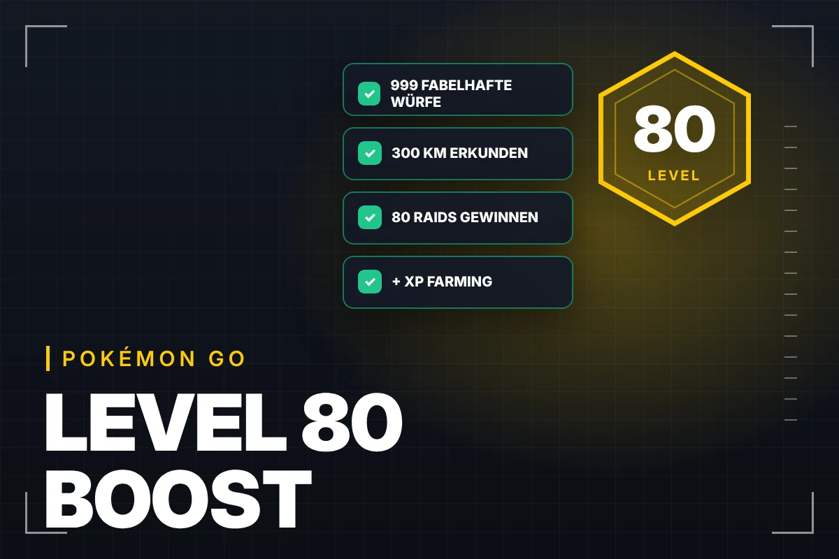 Pokémon GO Level 80 Boost