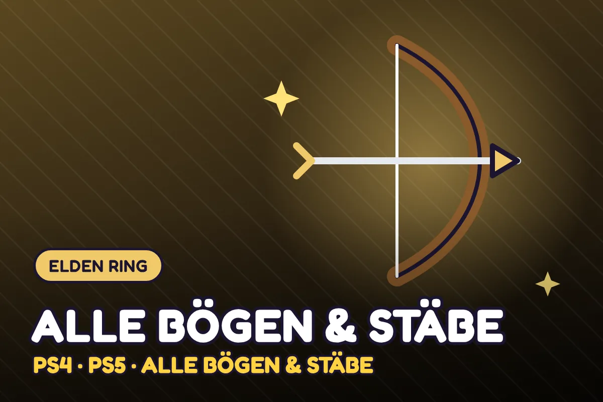 Elden Ring All Bows & Staves PS4/5