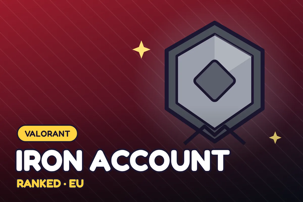 Account Valorant Iron classificato