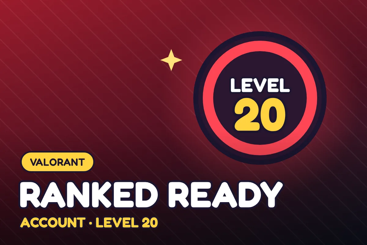 Account Valorant Ranked Ready