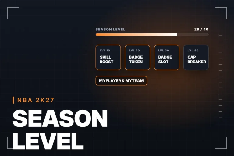 NBA 2K27 Season Level Boost